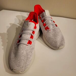 Adidas Women's Ortholite Tubular Shadow Gray Pink Athletic sneakers  6.5